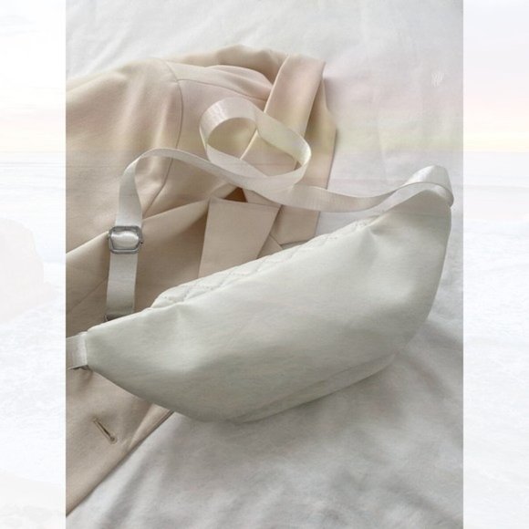 New Quilted Multi Zip Fanny Pack 194 - Picture 4 of 4